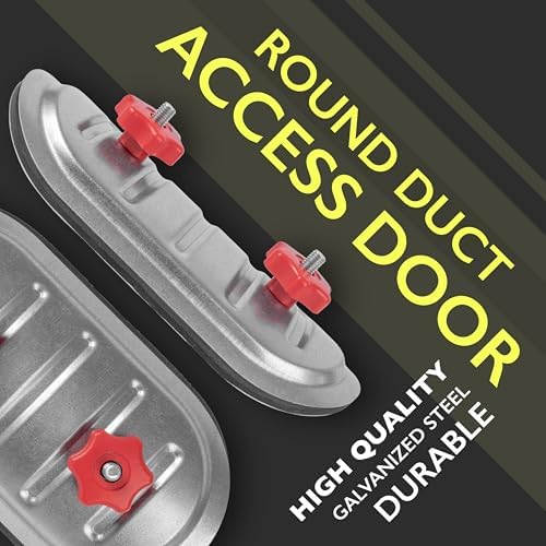 Round Galvanized Steel Duct Access Door - Image 3