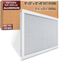 Fits 16x32 and 32x16 Duct Opening | Aluminum Eggcrate Return Air Grille | Low by Handua