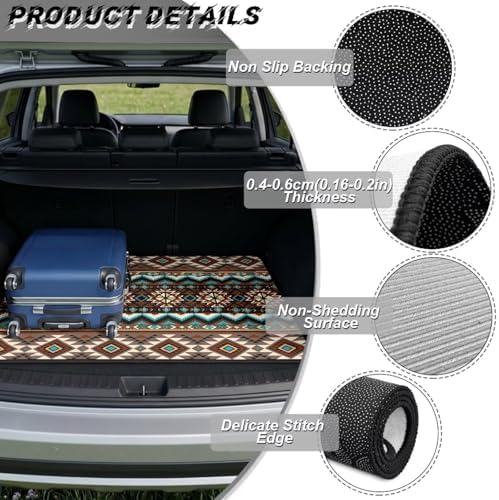 ELEQIN Car Cargo Liner Non Slip Backing Cargo Mat Rear Trunk Liner All Weather - Image 6