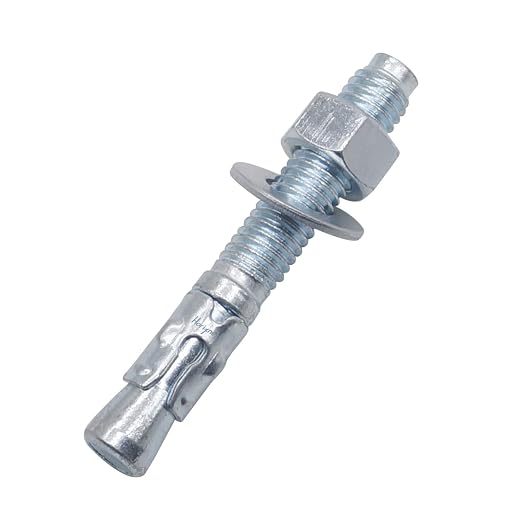 1/2 Concrete Anchors, Wedge Anchor Bolts, equipment bases, shelving brackets by Horiznext