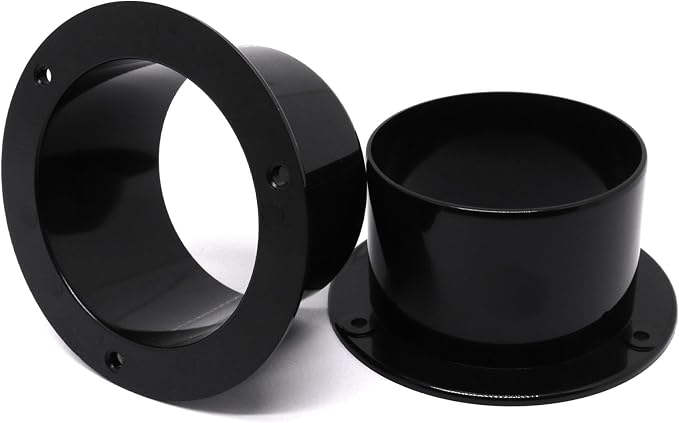 2pcs Duct Connector Flange, Plastic Duct Dust Fittings Dryer Vent Connector - Image 6
