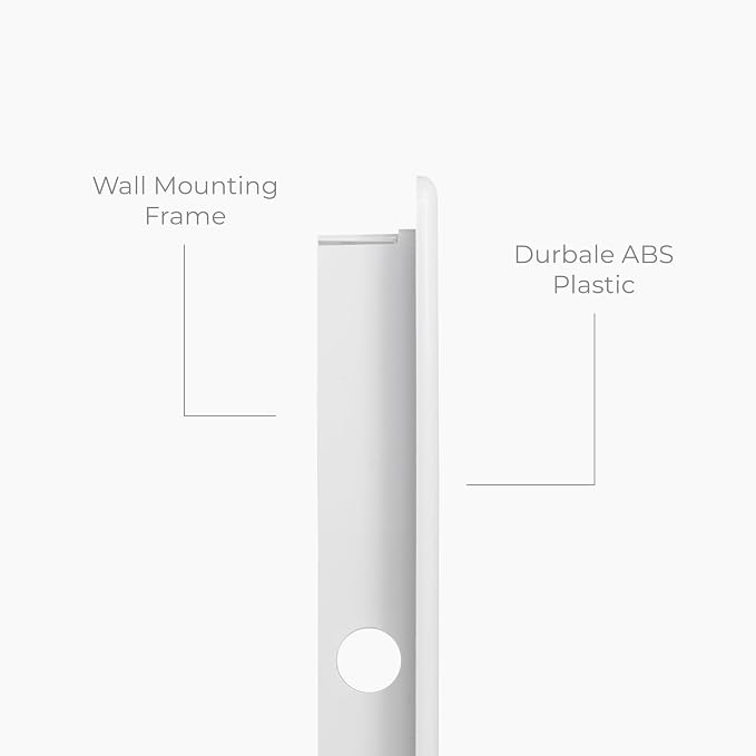 6x10 Inch White Access Panel for Drywall – ABS Plastic Square Wall, Ceiling - Image 4