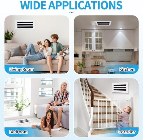 14x6 Modern AC Vent Cover, Decorative Air Vent Register Grille - Image 6