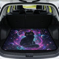 ELEQIN Car Trunk Mat Galaxy Black Cat Cargo Liner by ELEQIN