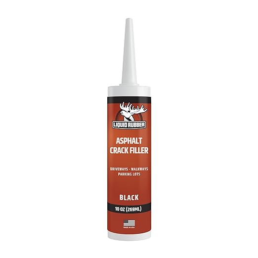 Liquid Rubber Self-Leveling Asphalt Driveway Crack Filler, Parking Lot & by LiquidRubber