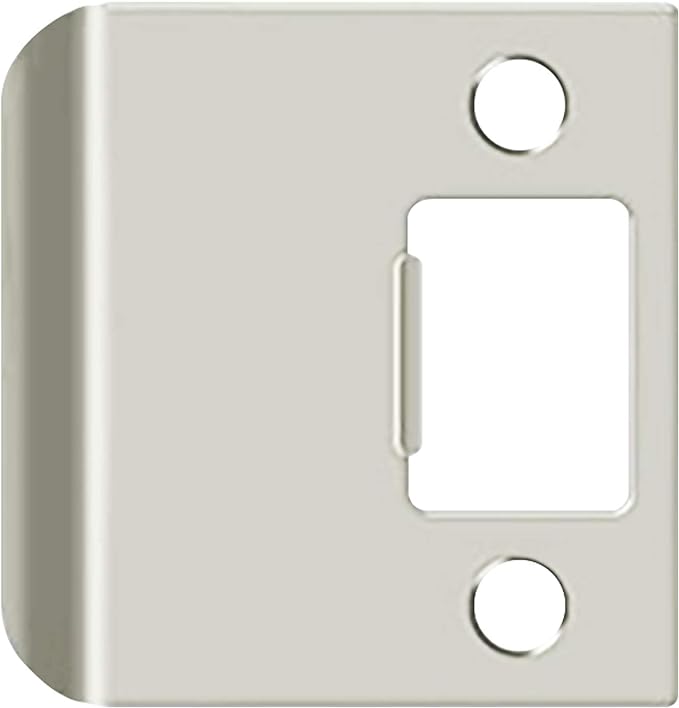 Nuk3y SP225 2-1/4" x 2-1/4" Extended Lip Strike Plate, Satin Nickel by NUK3YPRODUCTSK3
