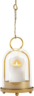 Hurricane Glass Candle Holder, Medium Brass Lanterns Hurricane Candlestick by Lifesmoreorganizedtidyup