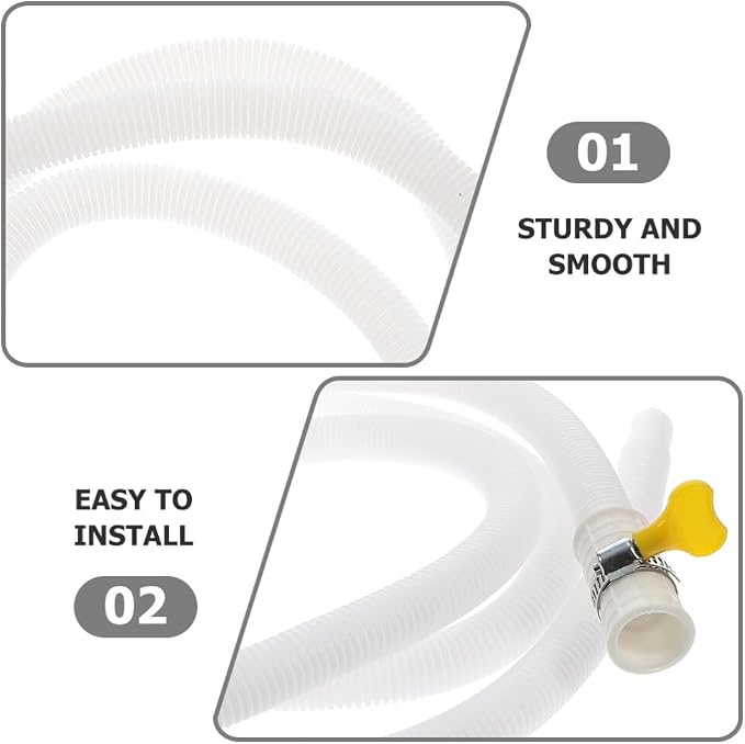 Air Conditioning Drain Pipe 4m Gutter Drain Hose Extension - Image 8