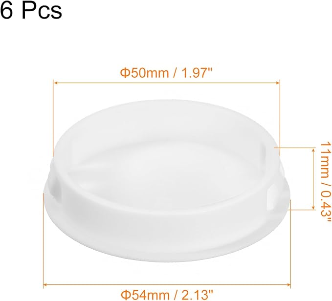 uxcell 50mm/1.97" Plastic Hole Plugs - Image 2