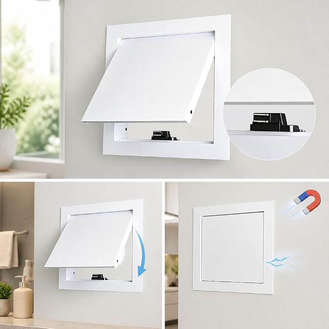 14" x 14" Aluminum Access Panel Door, Easy Open Access Door - Image 6