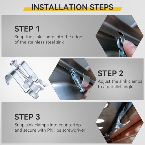 12 Pack Sink Clips for Kitchen Sink Installation - Image 6