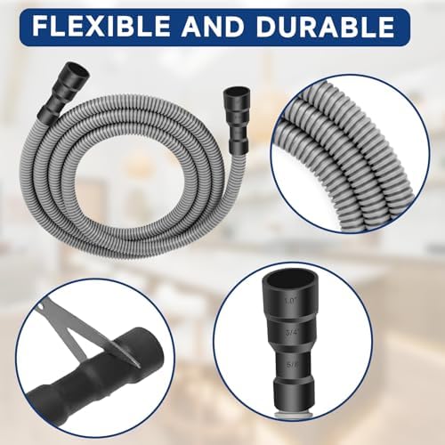 10 Ft Dishwasher Drain Hose Extension Corrugated and Flexible Dishwasher Hose - Image 6