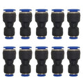 zjxed 8mm OD x 4mm OD Pneumatic quick Connector Push to Connect fittings by ROZESAZZ