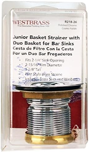 Westbrass R218-26 Junior Bar and Laundry Sink Drain Assembly - Image 3