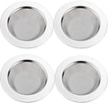 LASSHSWA 4 PCS Kitchen Sink Strainer Stainless Steel, Kitchen Sink Drain by LASSHSWA