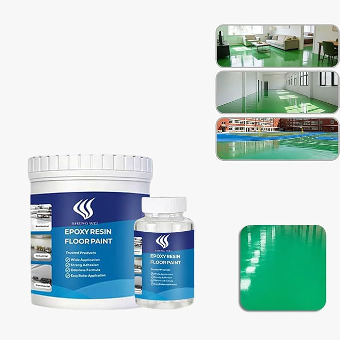 Epoxy Resin Floor Paint Coating Kit by SHENGWEI