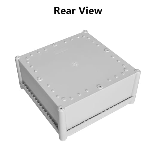 Waterproof Dustproof IP67 Junction Box DIY Case Enclosure Gray 11 x 11 x 5.1 - Image 5