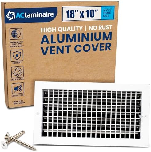 18 x 10 Duct Hole Adjustable Vent Cover by ACLAMINAIRE