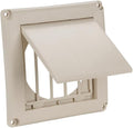 EverSafe 4" Dryer Vent Cover for Exterior Wall Vent Hood Outlet, Auto Airflow by Unknown