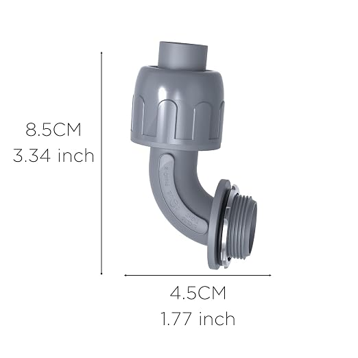 Conduit Connectors, 1/2 Inch, Non-Metallic, - Image 3