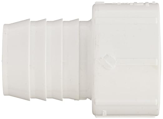 Spears 474 Series PVC Pipe Fitting, Schedule 40, 1-1/2"Barbed x 1-1/2" Socket - Image 2