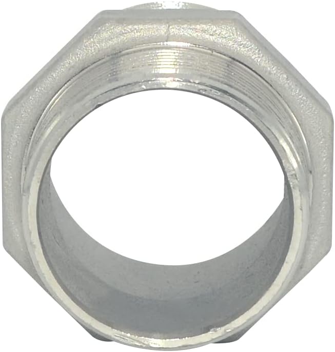 1-1/2" x 1-1/4" Male Threaded Reducing Nipple Fitting/Adapter, Stainless Steel - Image 5
