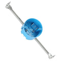1 Gang Ceiling Fan Box, 50 lb, Round Nonmetallic, 1 Pack Blue | 20 cu in by Unknown