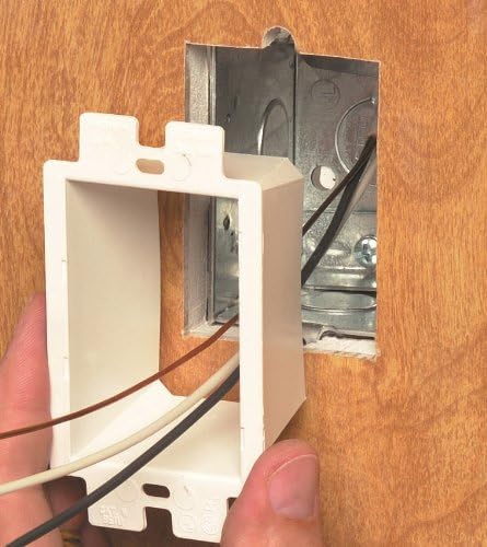 Arlington BE1-25 Electrical Outlet Box Extender - Image 2