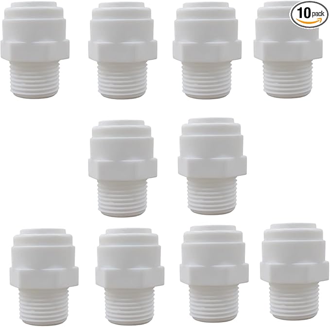 10 Pack 3/8" Push to Connect Fitting by Unknown