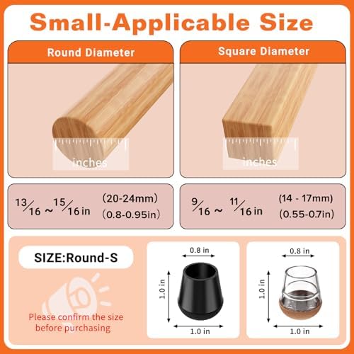 Round Chair Leg Floor Protectors - Image 2