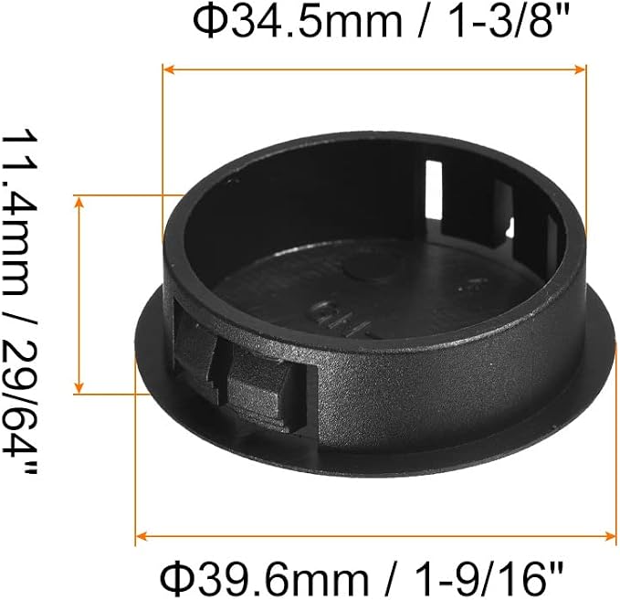 uxcell 1-3/8" Plastic Hole Plugs - Image 2