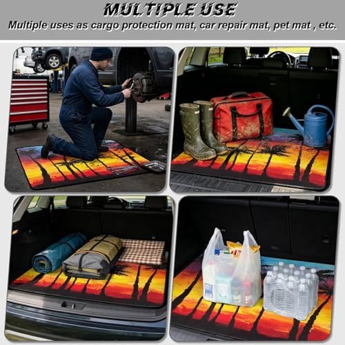 Palm Sunset Trunk Mat 29"x39" - Image 3