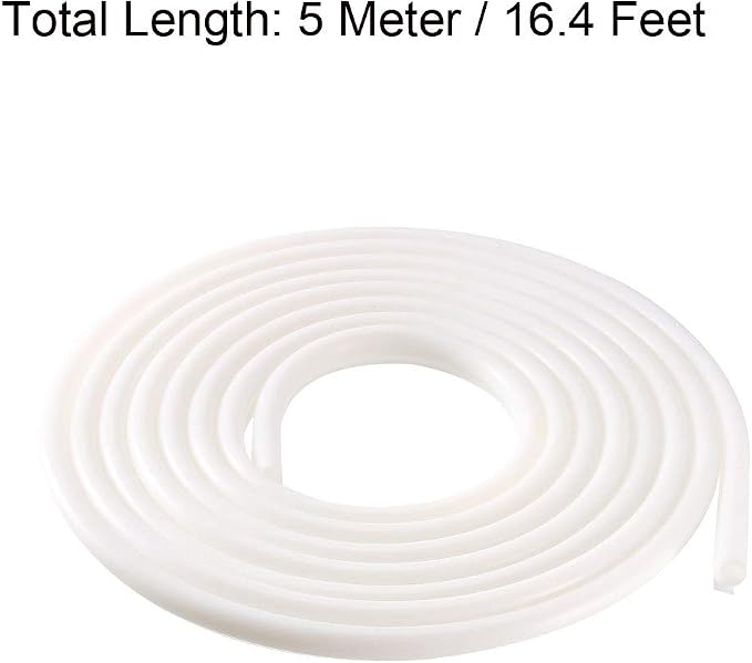 uxcell T-Slot Mount Window Weatherstrip Seal 7mm Bulb Bubble - Image 2