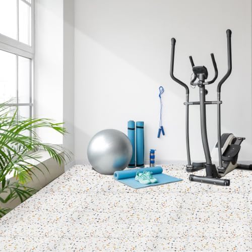 Sorbus Interlocking Wood Grain Foam Floor Tiles - Image 5