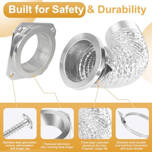 Magnetic Dryer Vent Coupling Connector Kit DV180 - Image 6