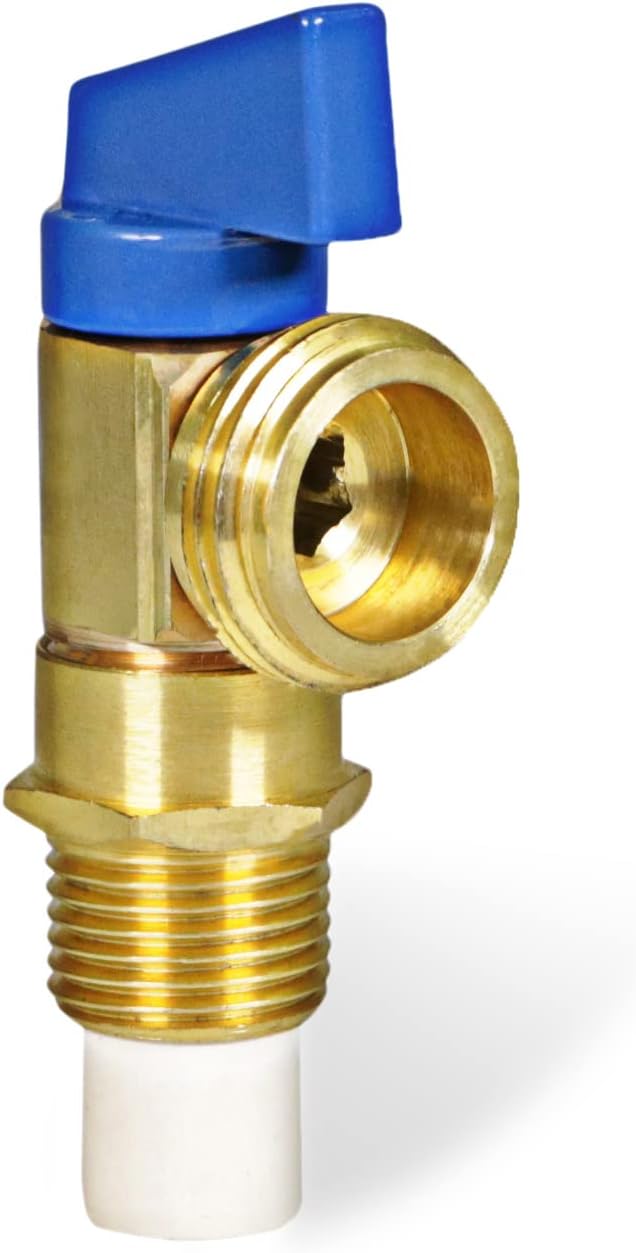 Highcraft 541D Washing Machine Replacement Valve 1/2’’ CPVC Inlet x 3/4’’ MHT by Highcraft