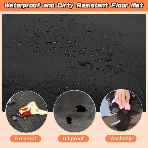 Fireplace Mat, Hearth Rug Fireproof, Fireplace Floor Mat, Fireproof Rug - Image 6