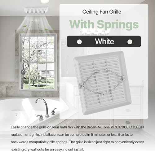 C350GN Bathroom Plastic Grille Cover - Image 6