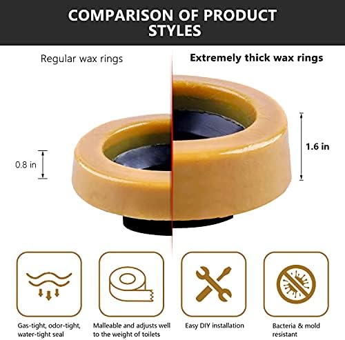 boeemi Extra Thick Toilet Wax Ring - Image 3