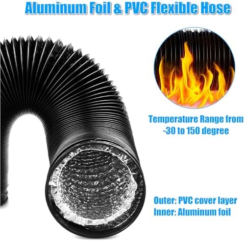 Upgrade 4"x6.5FT Dryer Vent Hose - Image 6