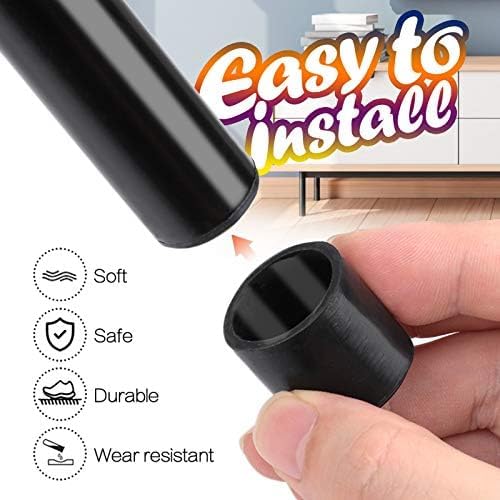 Round Rubber Chair Leg Tips Caps - Image 5