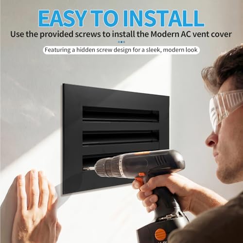 10x6 Modern AC Vent Cover, Decorative Air Vent Register Grille - Image 4