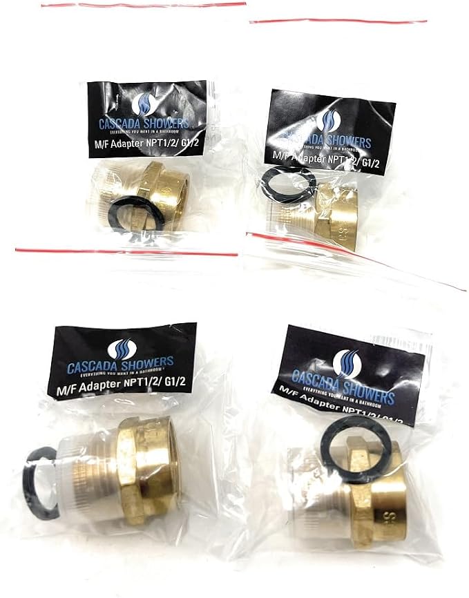 G Thread Female to NPT Thread Male Pipe Fitting Adapter | Lead-Free - Image 2