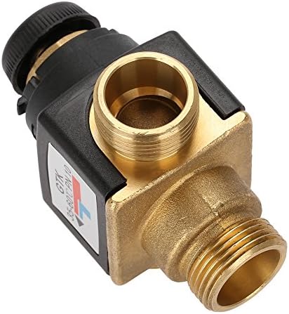 Thermostatic Mixing Valve for Solar Water Heater 3 Way DN20 Male Thread Brass - Image 8