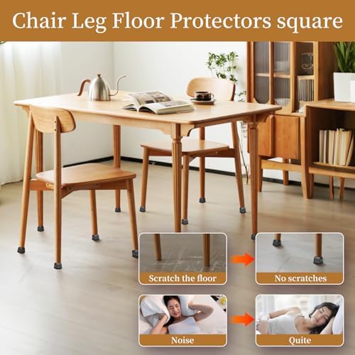 Square Chair Leg Floor Protectors - Image 5
