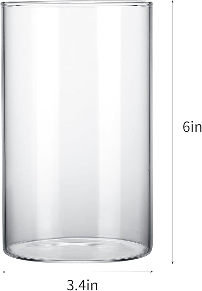 CUCUMI 12pcs Glass Cylinder Vases - Image 2