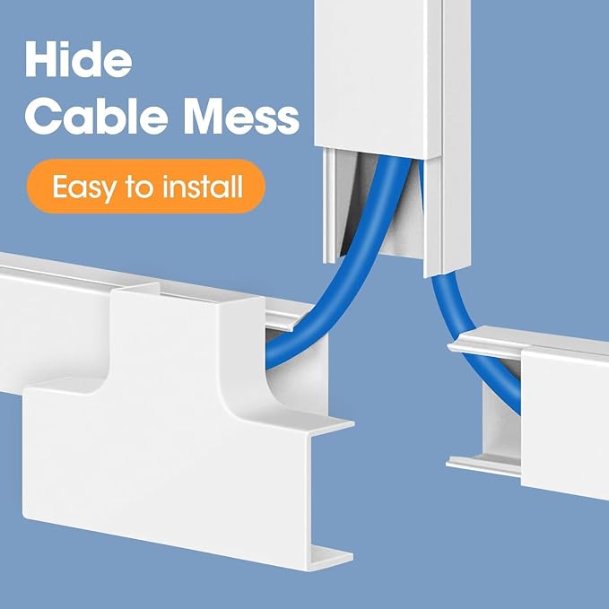 315in Cord Hider Kit, Paintable Cable Raceway, Cord Covers - Image 5