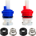 2-Pack Faucet Cartridge Replacement, Faucet Stem Assembly Replacement Kit | Hot by Home