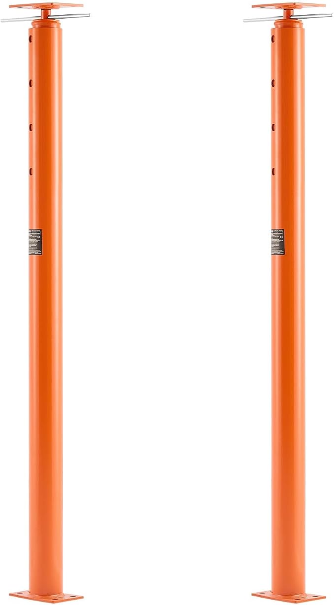 VEVOR House Floor Jacks, 2 Pack 54-150 Inch Height Range, 11200 lbs Max Load - Image 9