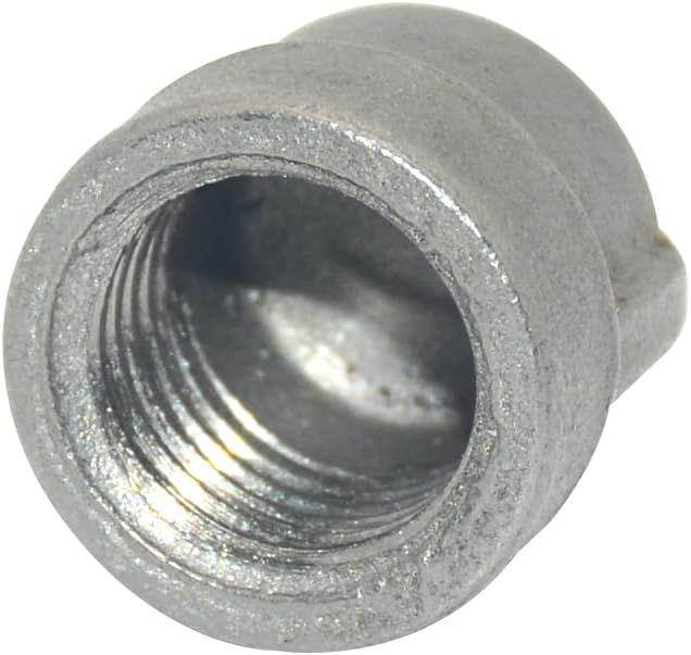 1/4" 0.25" Cap, NPT Female Threaded Cast Pipe Fitting, Stainless Steel 304 - Image 3